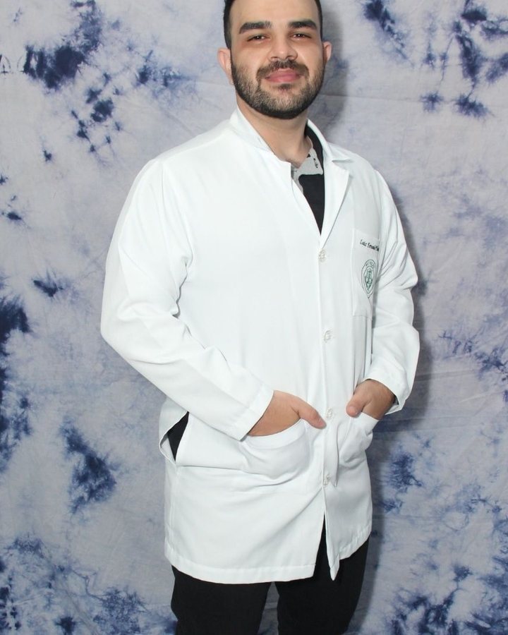 Luiz Fernando Tonini, nutricionista, de jaleco branco